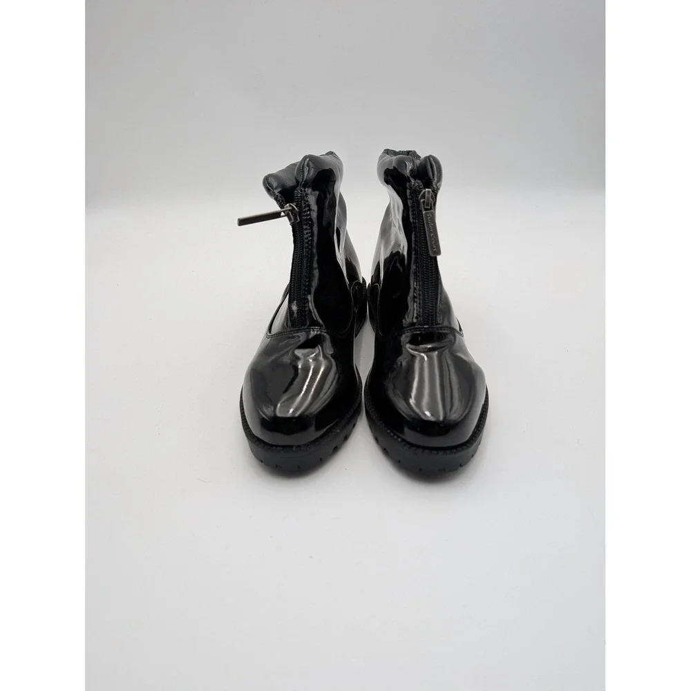Tudor Court Snow Boots Womens Size 6‎ Black Faux Fur Lined Ankle Winter Shoes